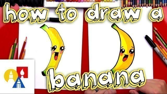 'How To Draw Cartoon Banana'