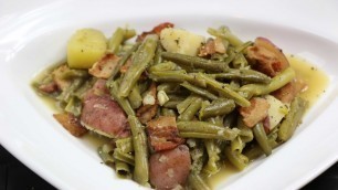 'Green Beans and Potatoes Recipe - How to Make Southern Style String Beans and Potatoes'