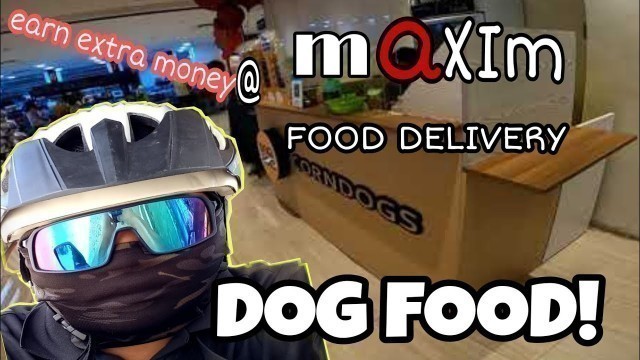 'Earn Extra Money Online|Maxim|Food Delivery| Day 1#baisikad'