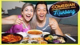 'Korean Food With Aidan Park  | Comedian Mukbang 