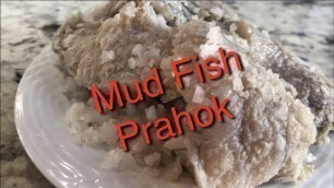 'Khmer Food   Mud FISH ( Prahok ) របៀបធ្វើប្រហុក'