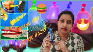 'TESTING OUT 5 MINUTE CRAFTS FOOD HACKS IN TAMIL | testing out 5 minute crafts hacks in tamil'