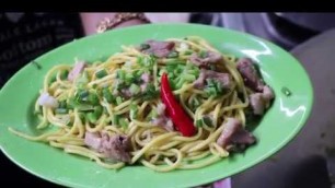 'មីឆាសាច់ជ្រូក​/How To Cook Khmer Food, How To Cook Spaghetti Khmer l Khmer Noodle l Noodle Fries'