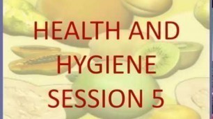 'Class 5 Science Health and Hygiene video s-5| worksheets on grade 5 health and hygiene link in desc'