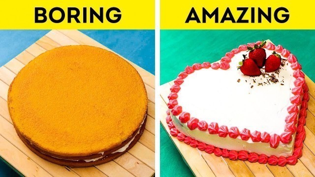 'Amazing Cake Decor Ideas You Can Easily Repeat || 5-Minute Recipes For Sweet Tooth!'