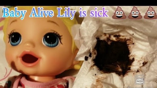 'Baby Alive Lily is sick 