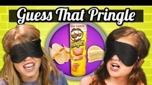 'GUESS THAT PRINGLES CHALLENGE! | Kids Vs. Food'