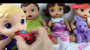 'My Baby Alive Doll Eats Fan Food! Kelli Maple Fans Love'