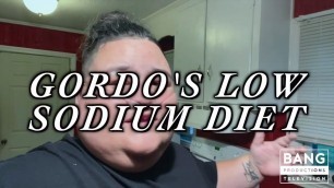 'COMEDIAN GORDO LOCO: GORDO\'S LOW SODIUM DIET - FOOD DIETING'