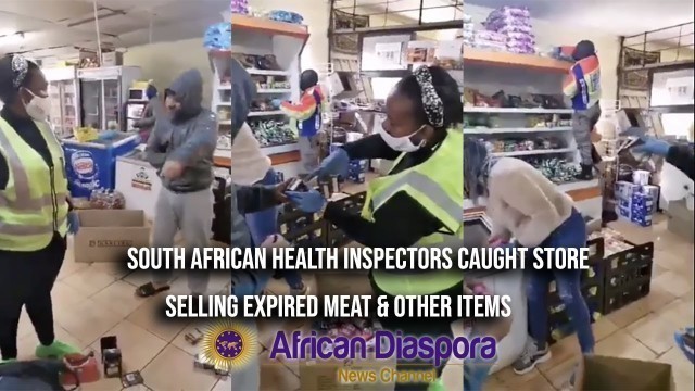 'South African Health Inspectors Bust Indian Store Owners Selling Expired Meat & Illegal Cigarettes'