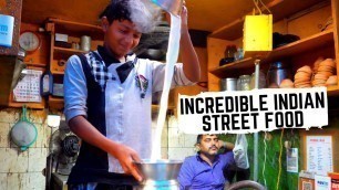 'Unusual Indian street food | TRADITIONAL Bengali food + massive Indian food tour in KOLKATA, INDIA'