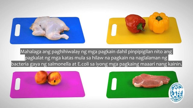 'Safe Food, Safe Family: The Basics of Food Safety (Tagalog Subs)'