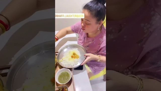 'Comedian Bharti Singh ne share ki unki khass diet routine apne fan army ke sath; dekhiye yeh video'