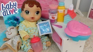 'Feeding baby alive Abby a baby alive milk Packet baby alive videos'