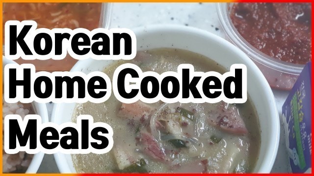 'Korean Home Cooked Meals -  SUNDAE GUKBAP Rise Soup Korea'