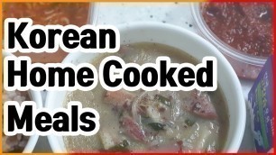 'Korean Home Cooked Meals -  SUNDAE GUKBAP Rise Soup Korea'