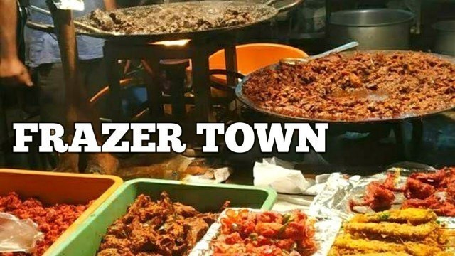 'BANGALORE Street food | Fraser Town |'