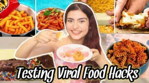 'Testing Out Viral Recipes | Trying Viral Food Hacks By 5 Minute Crafts | Yashita Rai'