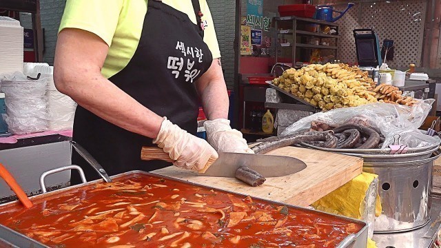 '순대썰기달인 Super Fast! Amazing Food Cutting Skills - Korean Street Food'