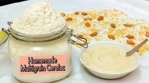 'Homemade Multigrain Cerelac For 6 -12 Months Babies | Super Healthy Baby Food For 6 Months Old Baby'