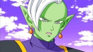 'Goku contests food with Beerus, Beerus is worried when Zeno wants to meet Goku DBS English Dub'