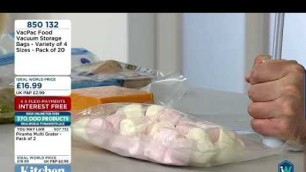 'Vac Pac Food Storage Bags on Ideal World Shopping Channel'