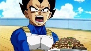 'Vegeta Cooking for Lord Beerus   Dragon Ball Super Episode 6    English Du'