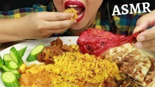 'INDIAN FOOD ~ EATING WITH HANDS ~ ASMR (No Talking)'