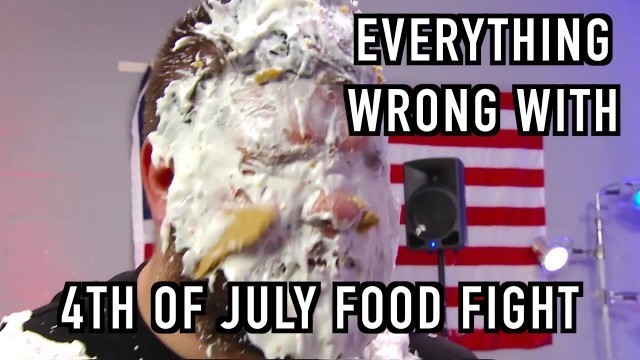 'Episode #349: Everything Wrong With WWE Segments: 4TH OF JULY FOOD FIGHT (2016)'