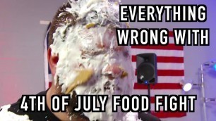 'Episode #349: Everything Wrong With WWE Segments: 4TH OF JULY FOOD FIGHT (2016)'