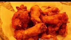 'Fried Chicken Wing Recipe-  How to Make The BEST Fried Chicken - Soul Food Recipe'