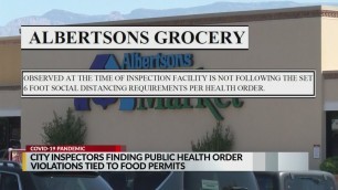 'Albuquerque food inspectors cracking down on health order, safety violations'