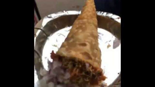 'alloo chat #indianfood #streetfood #shorts #youtubeshorts video  created by food India'