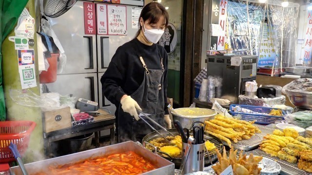 'Beautiful boss! Famous snack shops (Tteokbokki, Sundae) [Korean street food]'