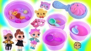 'LOL Surprise Baby Dolls Eat Cutest Cereal Blind Bags Cookie Swirl C Toy Video'