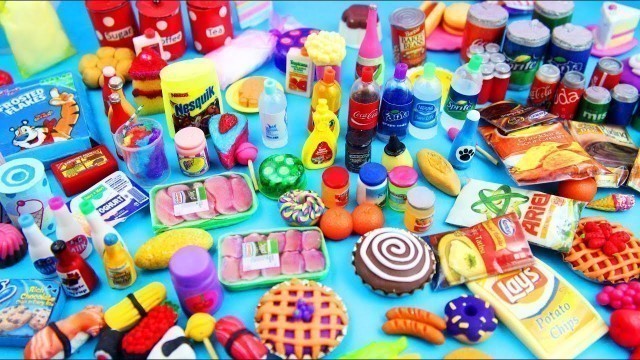 '100+ Miniature Doll Stuff Collection #4- Handmade Miniatures and Doll Food Miniature Stuff'