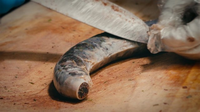 '서울 순대맛집 돈암순대 / \"SUNDAE\" the most popular blood sausage in korea market - Korean street food'