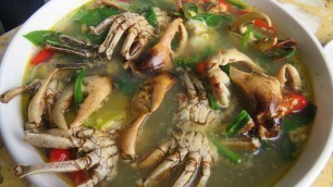 'Cooking Grab Soup Khmer Recipe || Delicious Crab Recipes'