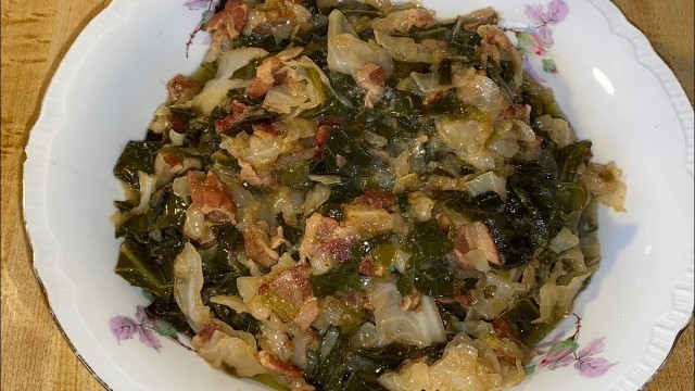 'Ep. 420: Cabbage and Collard Greens | Soul Food and Southern Recipe 