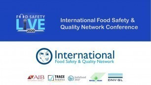 'Food Safety Live 2020'