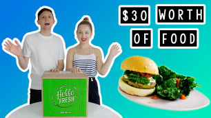 'HELLO FRESH | FOOD FOR A WEEK UNDER $30 | HONEST REVIEW (not sponsored)'