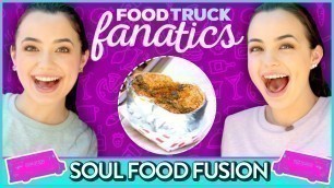 'SOUL FOOD CHALLENGE | Food Truck Fanatics w/ The Merrell Twins'