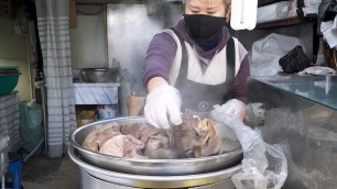 '\"순대 가성비는 자신 있어요\"  마장동 종필엄마 순대집 최신근황! / Sundae, Korean sausage - Korean street food'