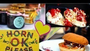 'Horn Ok Please Food Truck Festival 2017 | Food fest India || Sneha Sakya'