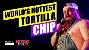 'COMEDIAN CATFISH COOLEY: WORLD\'S HOTTEST TORTILLA CHIP - #ONECHIPCHALLENGE'