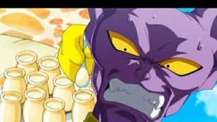 'please give me some pudding | Beerus vs Majin Buu | Food Fight with Buu | #anime #memes #android'