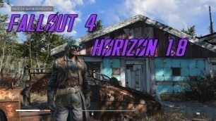 'Fallout 4 Horizon 1.8 \"A Survival Guide\"  Beds and food and stuff Ep105'