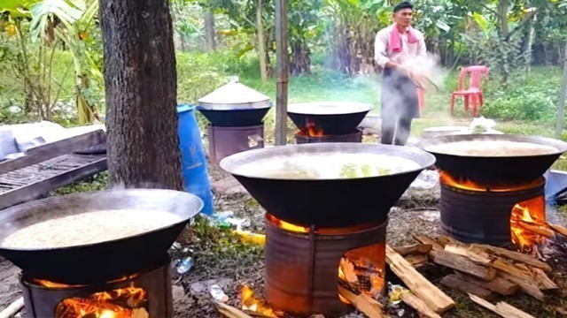 'How To Cook Large Food Compilation - Cambodian Mega Food Recipes - Khmer Food Cooking'