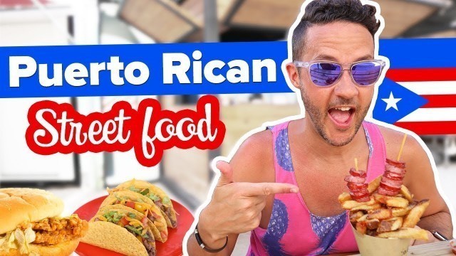 'Street Food in Puerto Rico. How good is it? Food Truck Park Feast! + Sunset in Ponce 