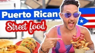 'Street Food in Puerto Rico. How good is it? Food Truck Park Feast! + Sunset in Ponce 